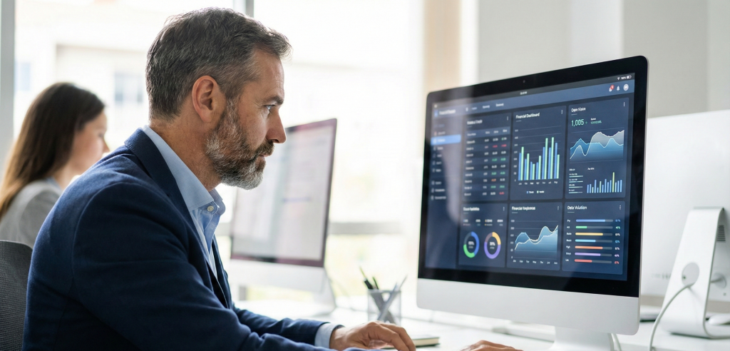 Dashboards inteligentes: o novo padrão de controle financeiro