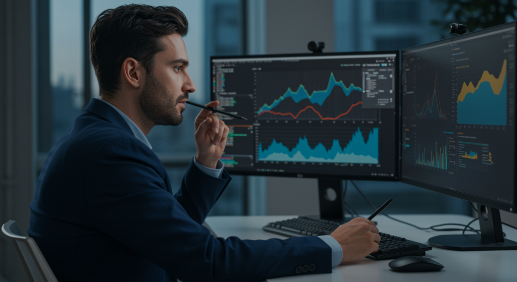 visão completa da performance financeira e desempenho de uma empresa